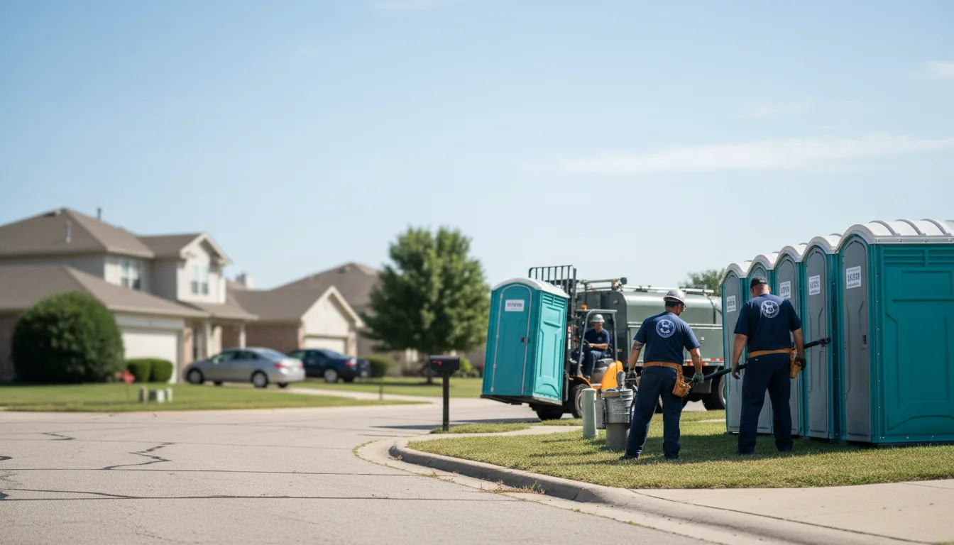 Porta Potty Rental in Fredericksburg, IN near me